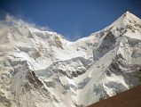 05 Gasherbrum II E and Gasherbrum II North Face Close Up Afternoon From Gasherbrum North Base Camp 4294m in China 